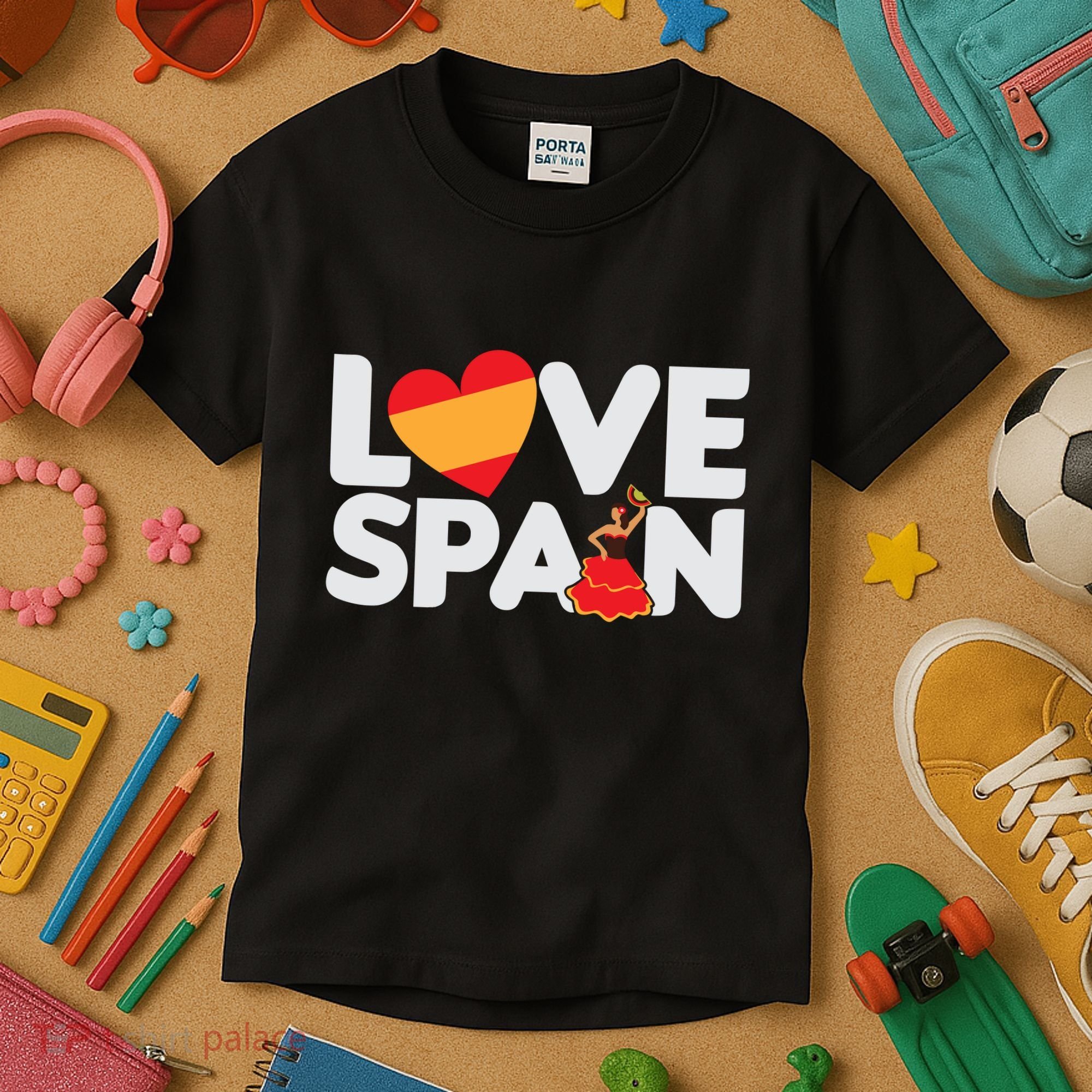 Love Spain Kids T-Shirt