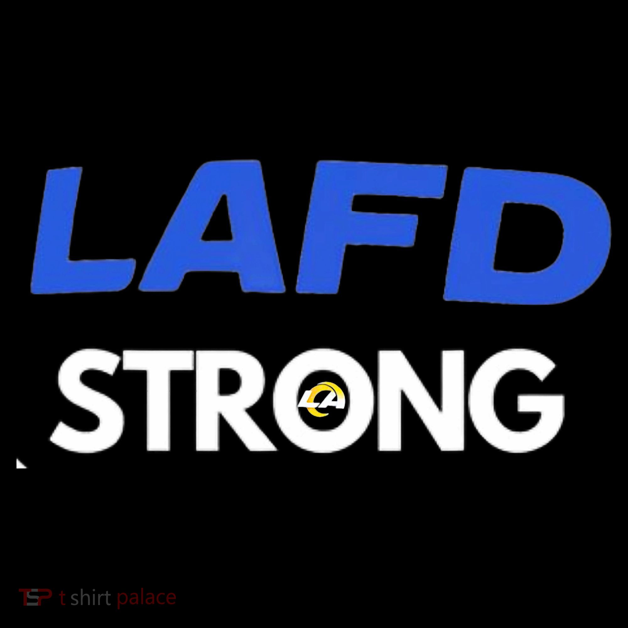 Lafd Strong USA-Made Doggie Bandana