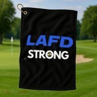 Lafd Strong Golf Towel thumb 1