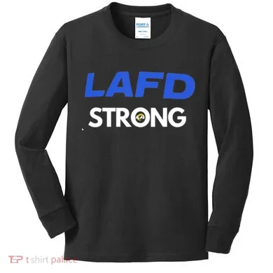 Lafd Strong Kids Long Sleeve Shirt