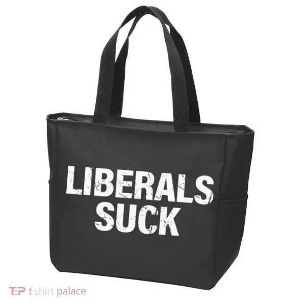 Liberals Suck Tote Bag