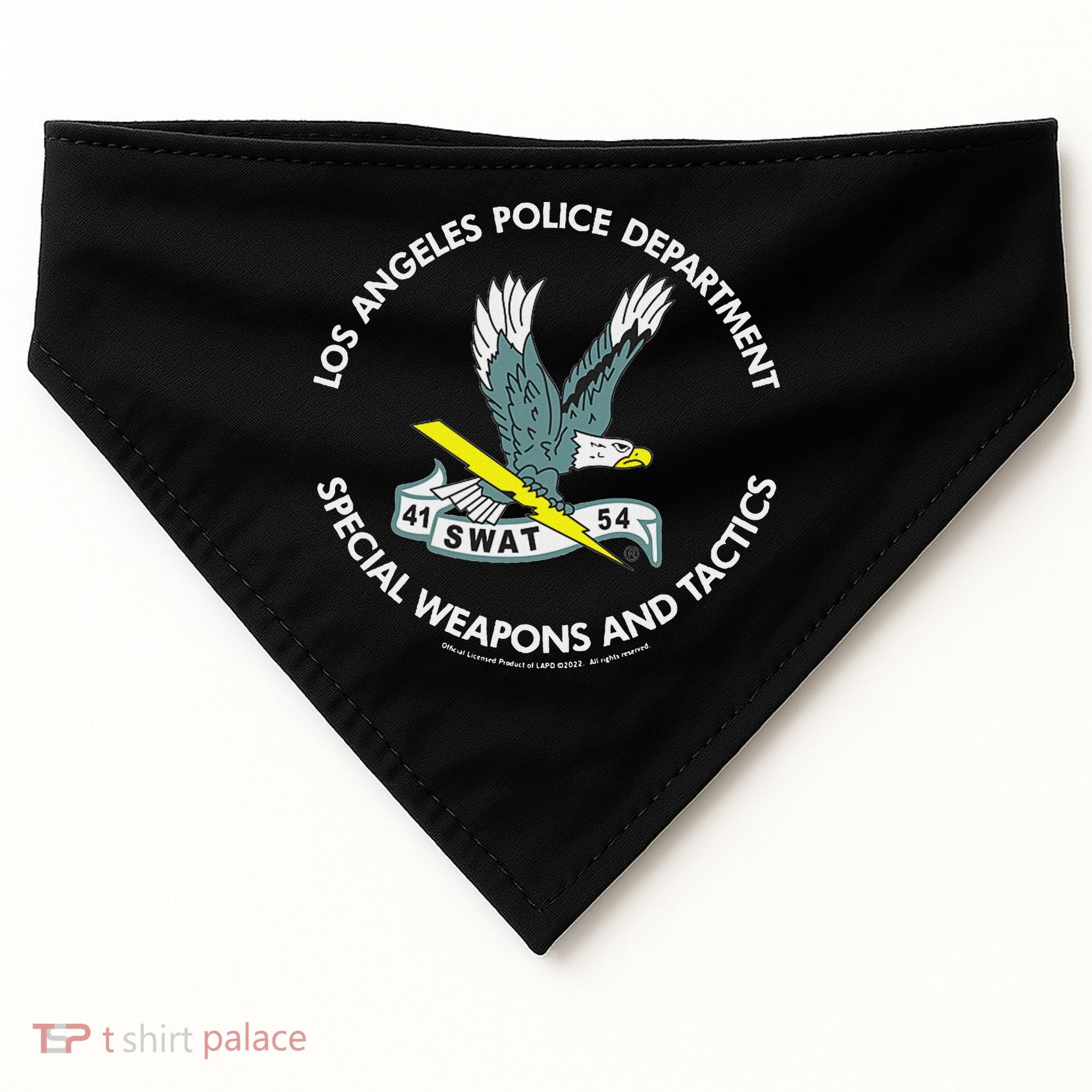 Lapd Swat USA-Made Doggie Bandana