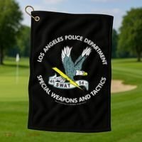 Lapd Swat Golf Towel thumb 1