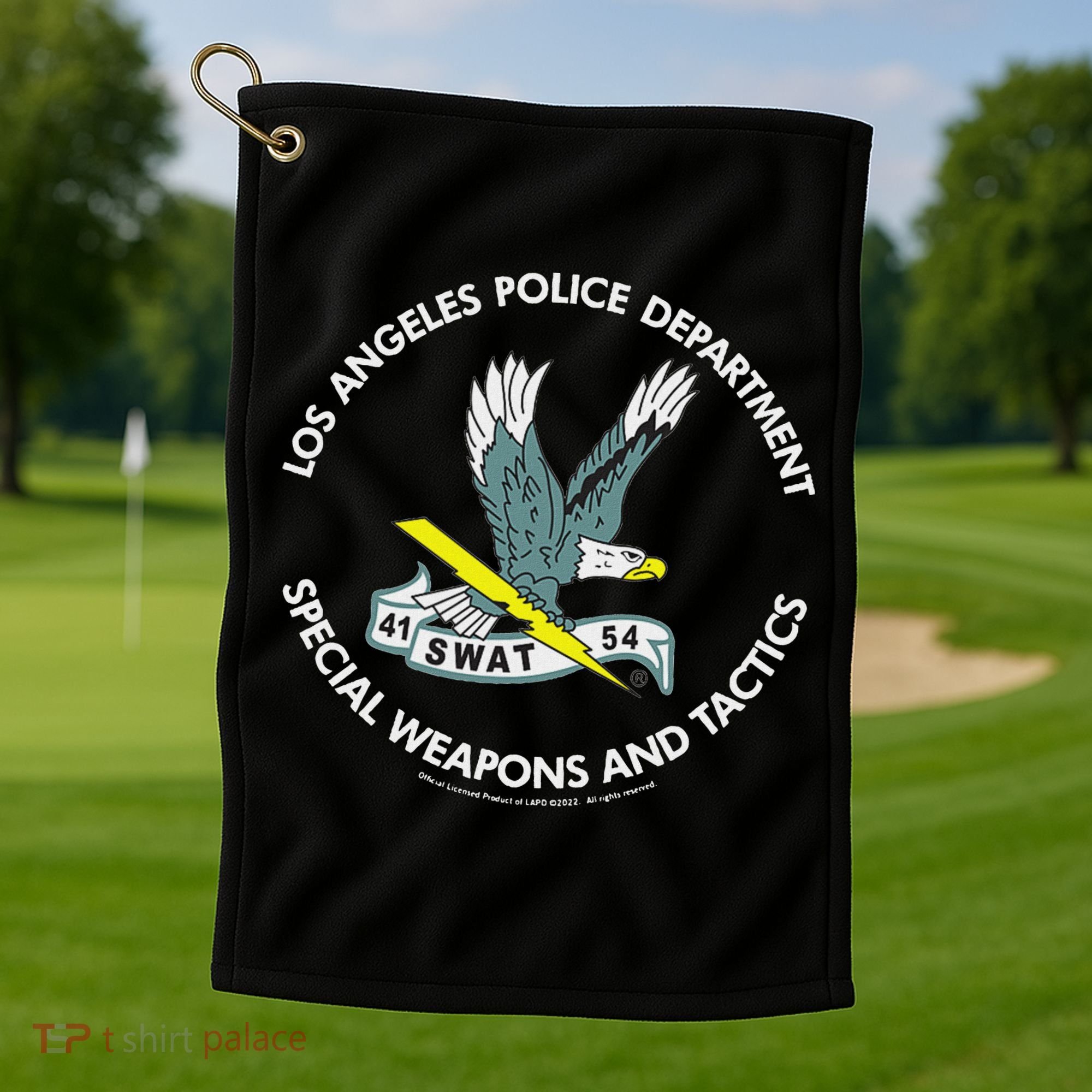 Lapd Swat Golf Towel