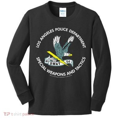 Lapd Swat Kids Long Sleeve Shirt