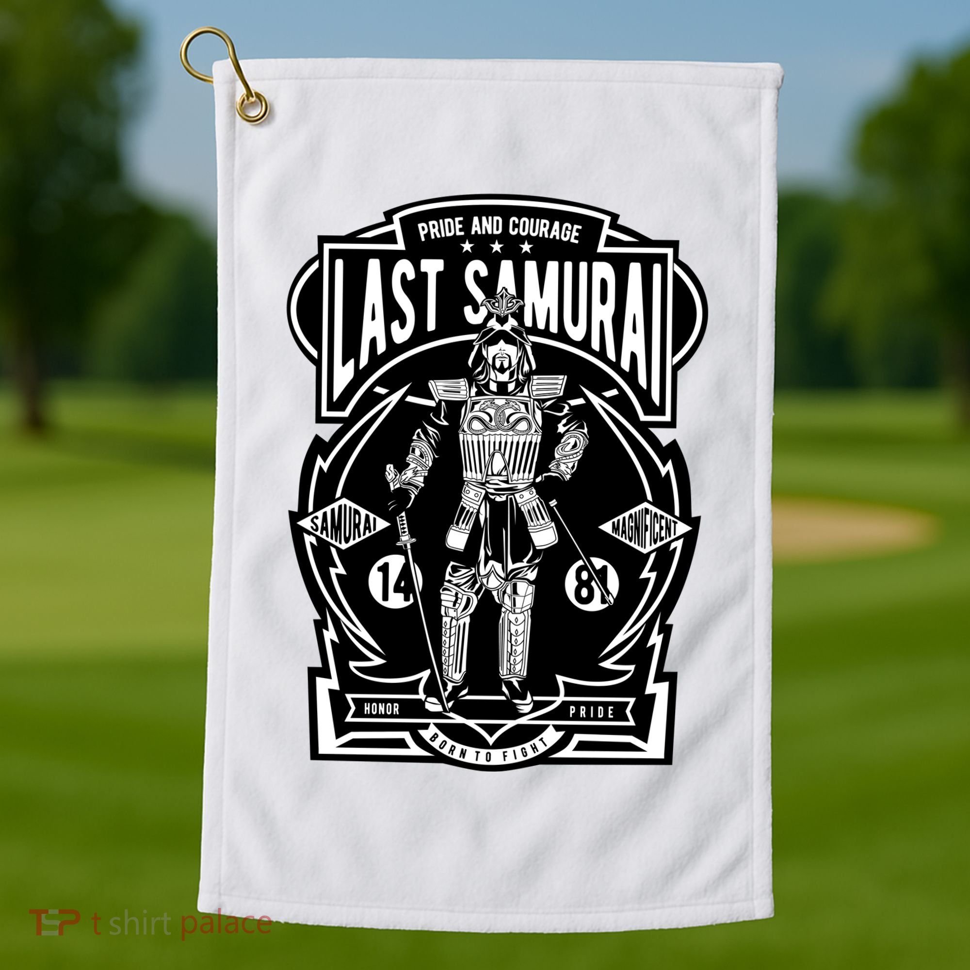 Last Samurai Golf Towel