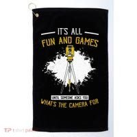 Land Surveying Land Surveyor Golf Towel thumb 0