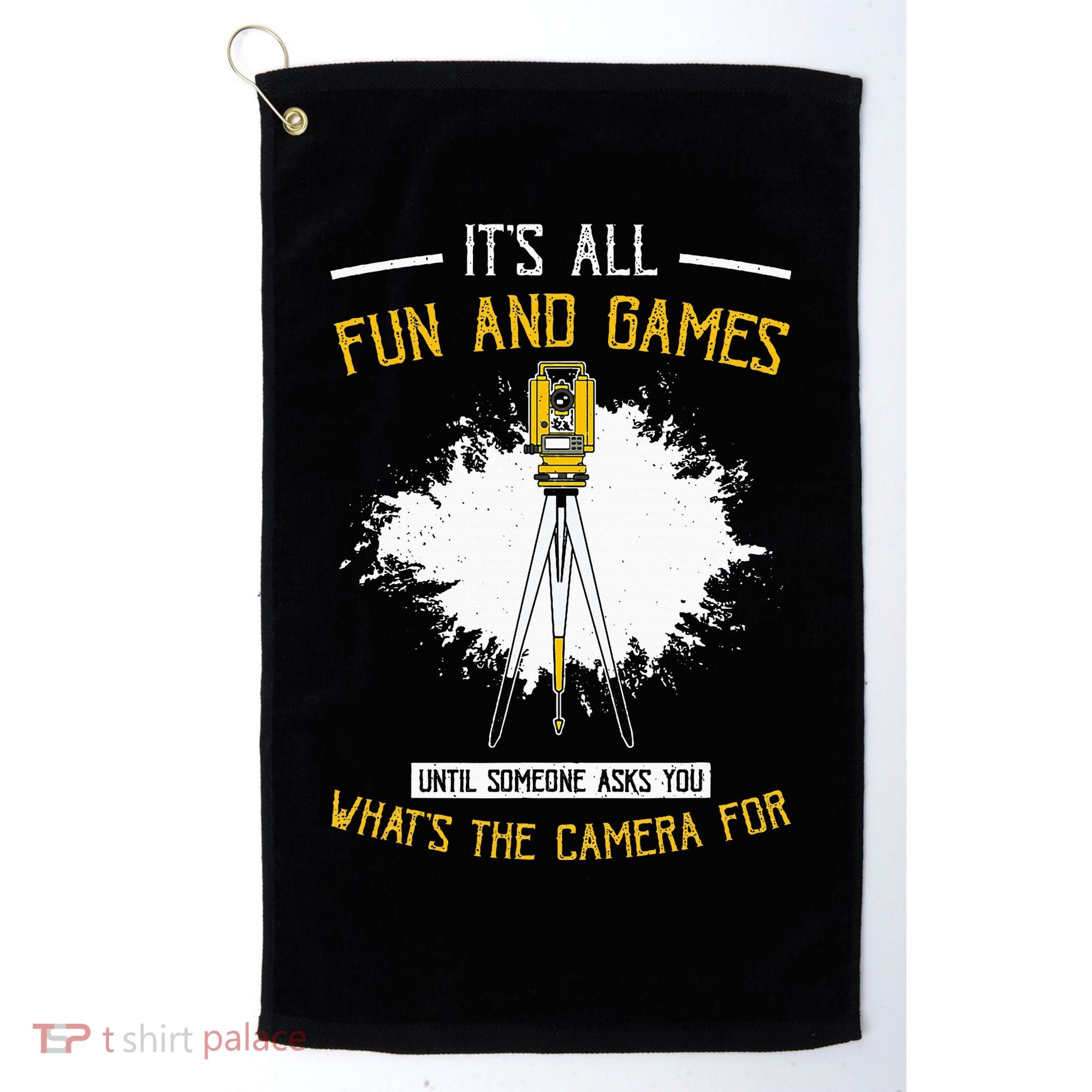Land Surveying Land Surveyor Golf Towel