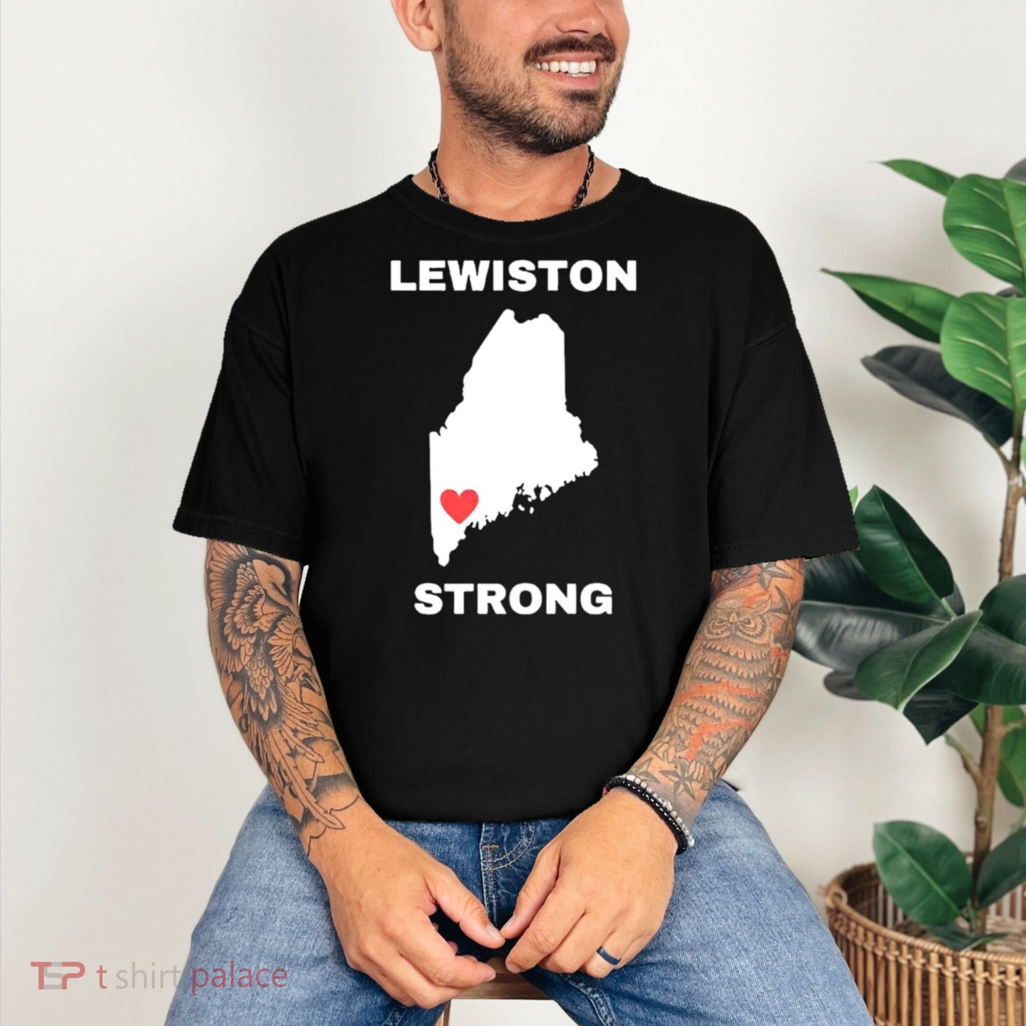 Lewiston Strong Comfort Colors T-Shirt