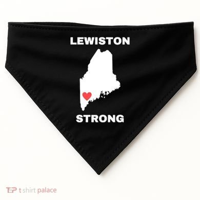 Lewiston Strong USA-Made Doggie Bandana