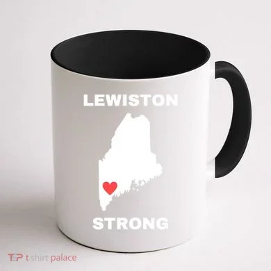 Lewiston Strong Coffee Mug back