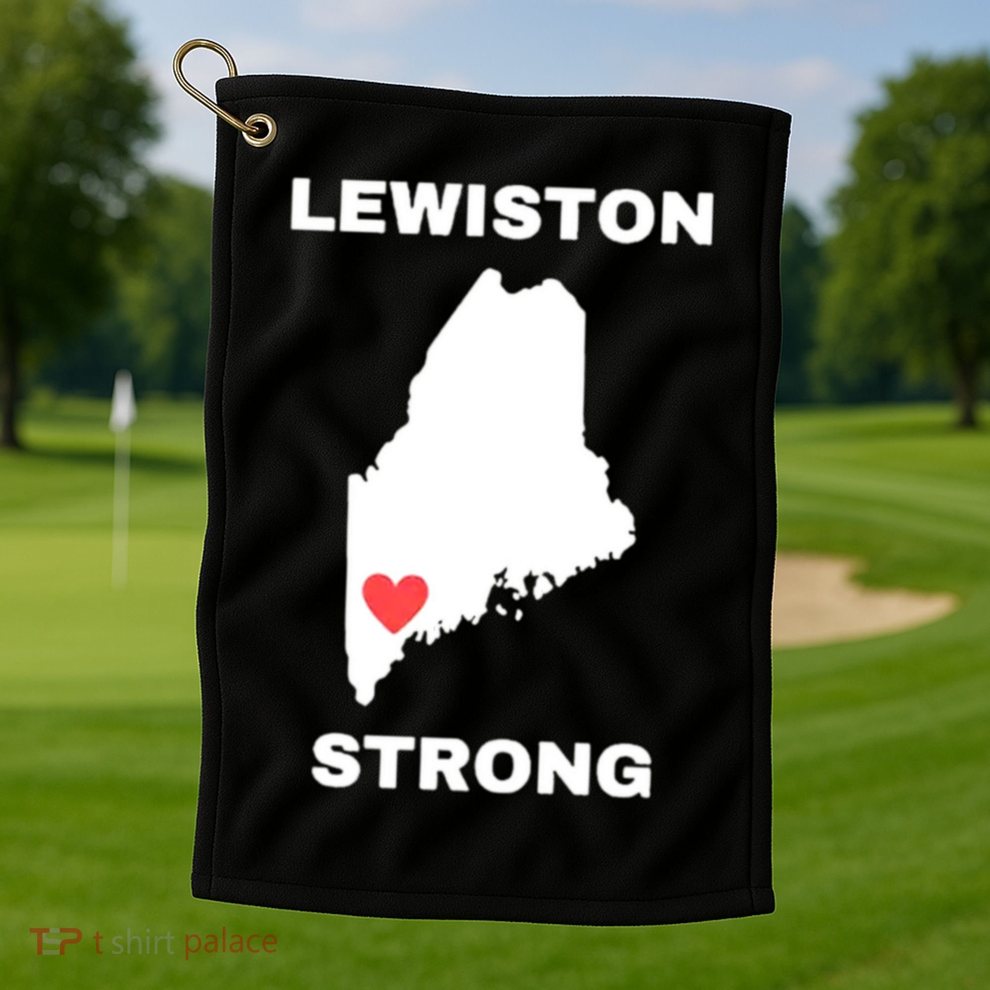 Lewiston Strong Golf Towel
