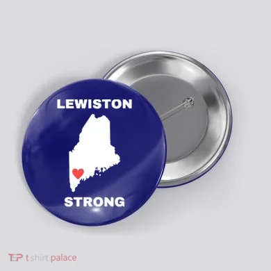 Lewiston Strong Button