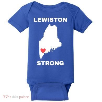 Lewiston Strong Baby Bodysuit