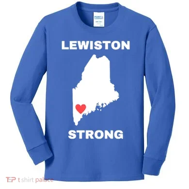 Lewiston Strong Kids Long Sleeve Shirt
