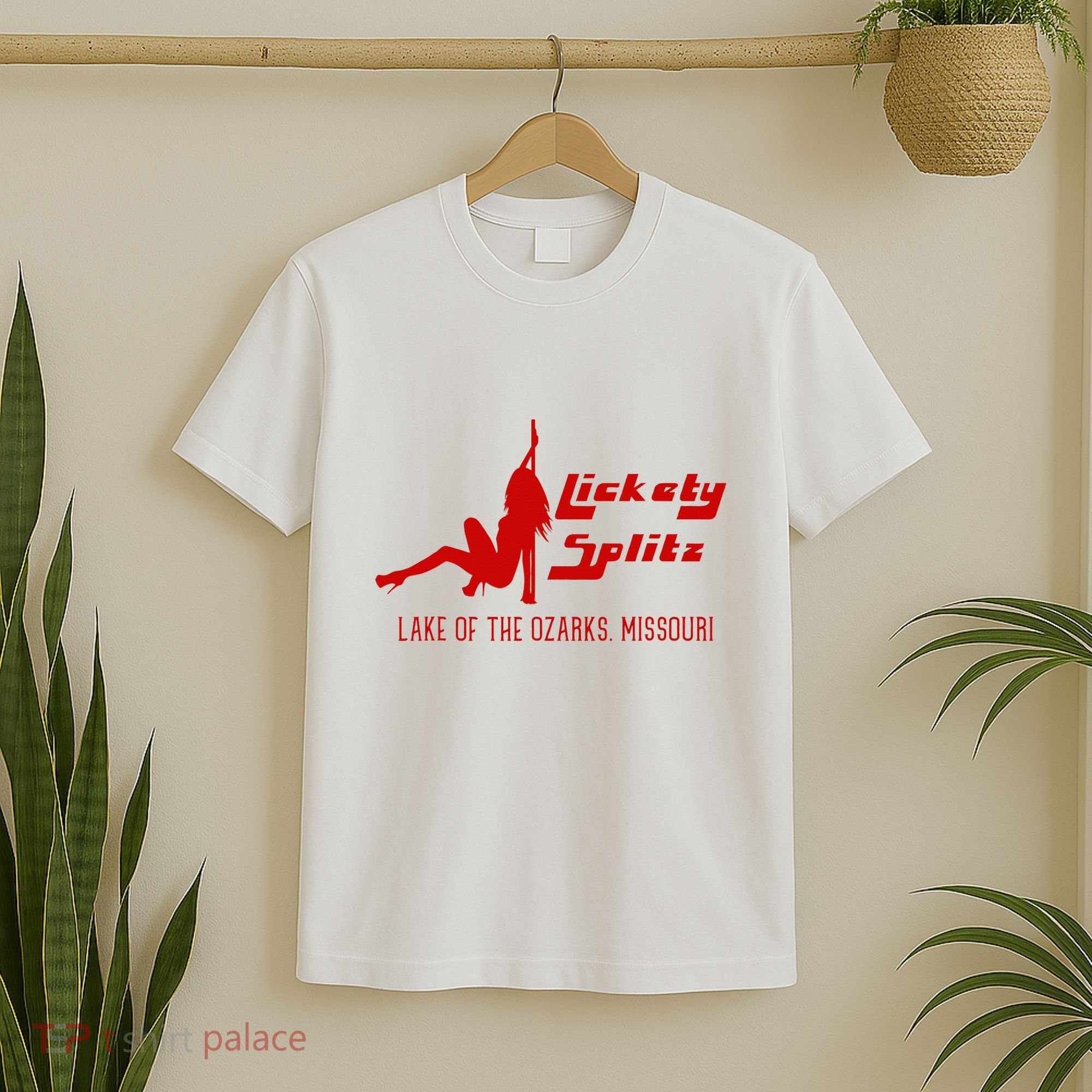 Lickety Splitz Lake Of The Ozarks Missouri Strip Club T-Shirt