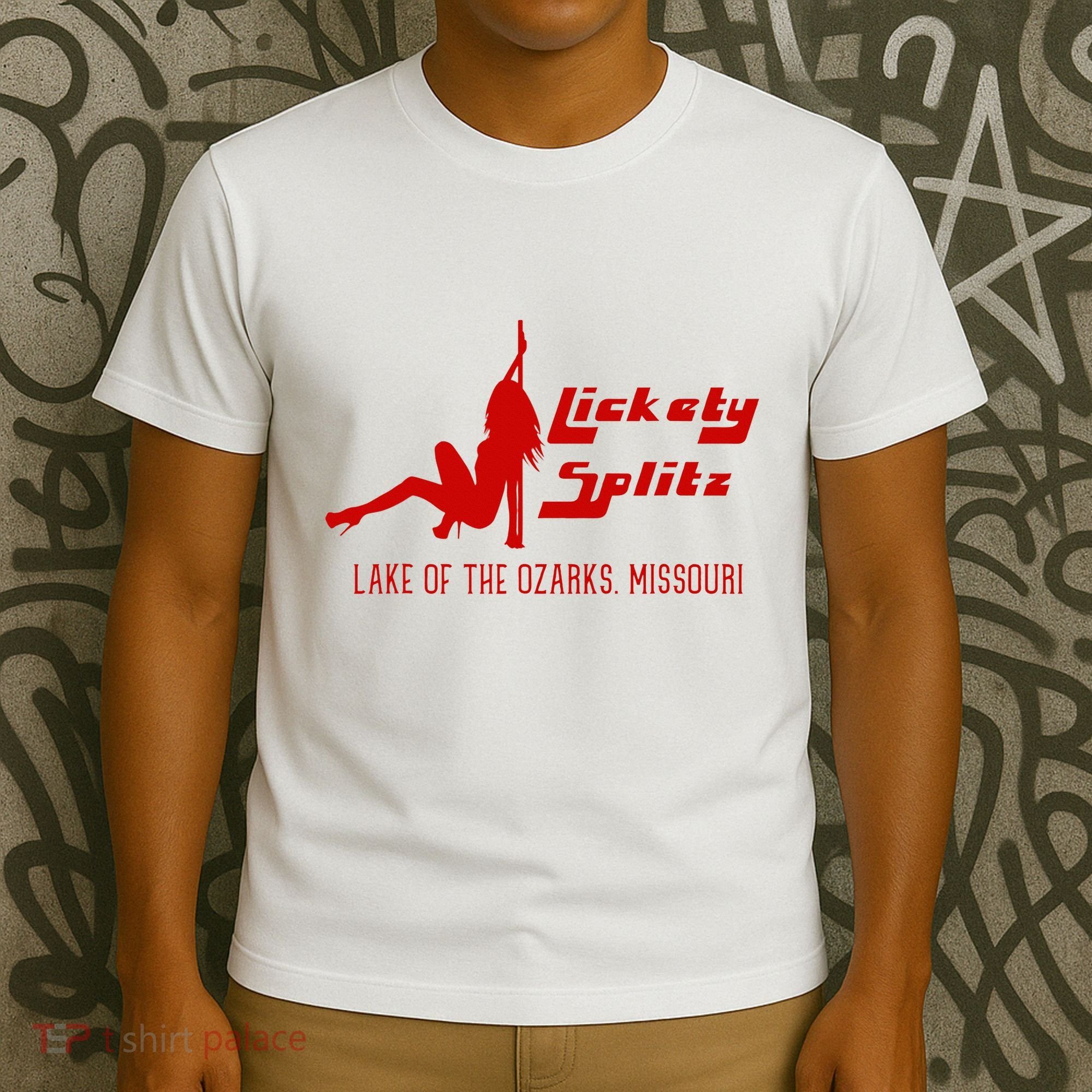 Lickety Splitz Lake Of The Ozarks Missouri Strip Club T-Shirt