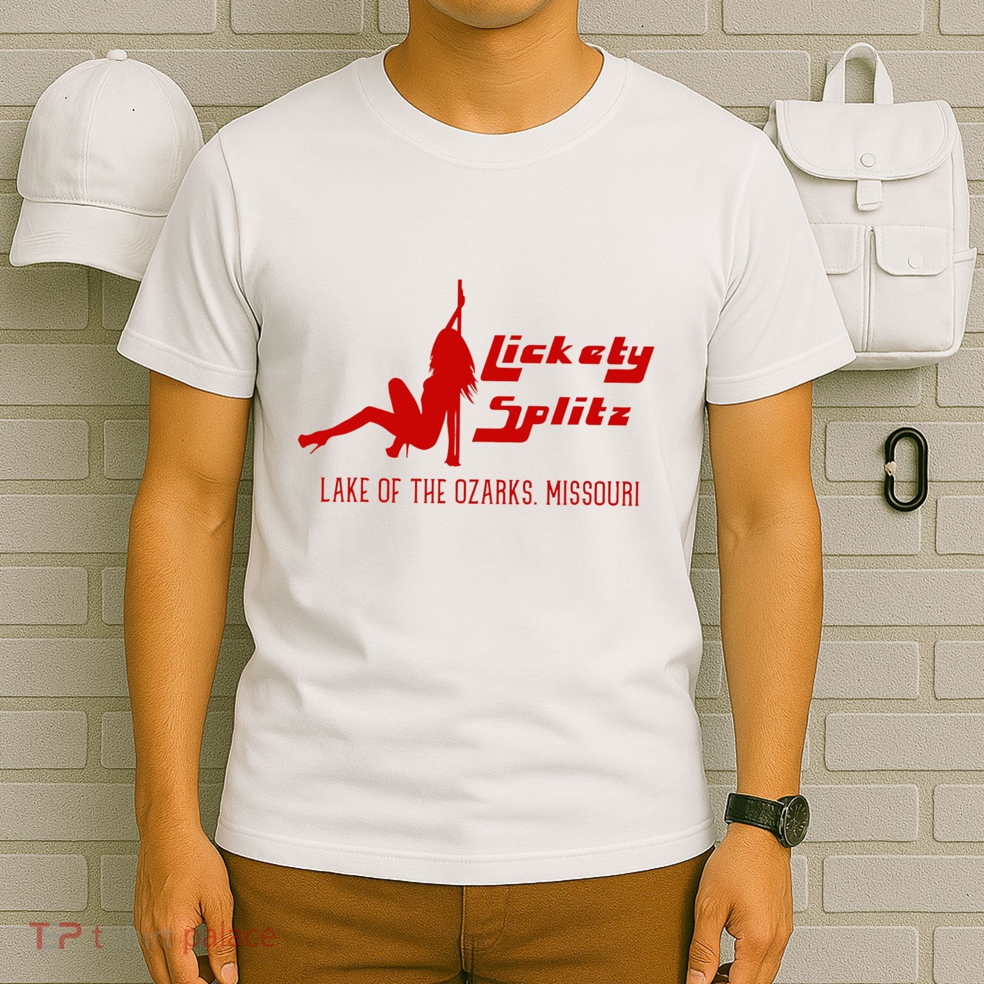 Lickety Splitz Lake Of The Ozarks Missouri Strip Club T-Shirt
