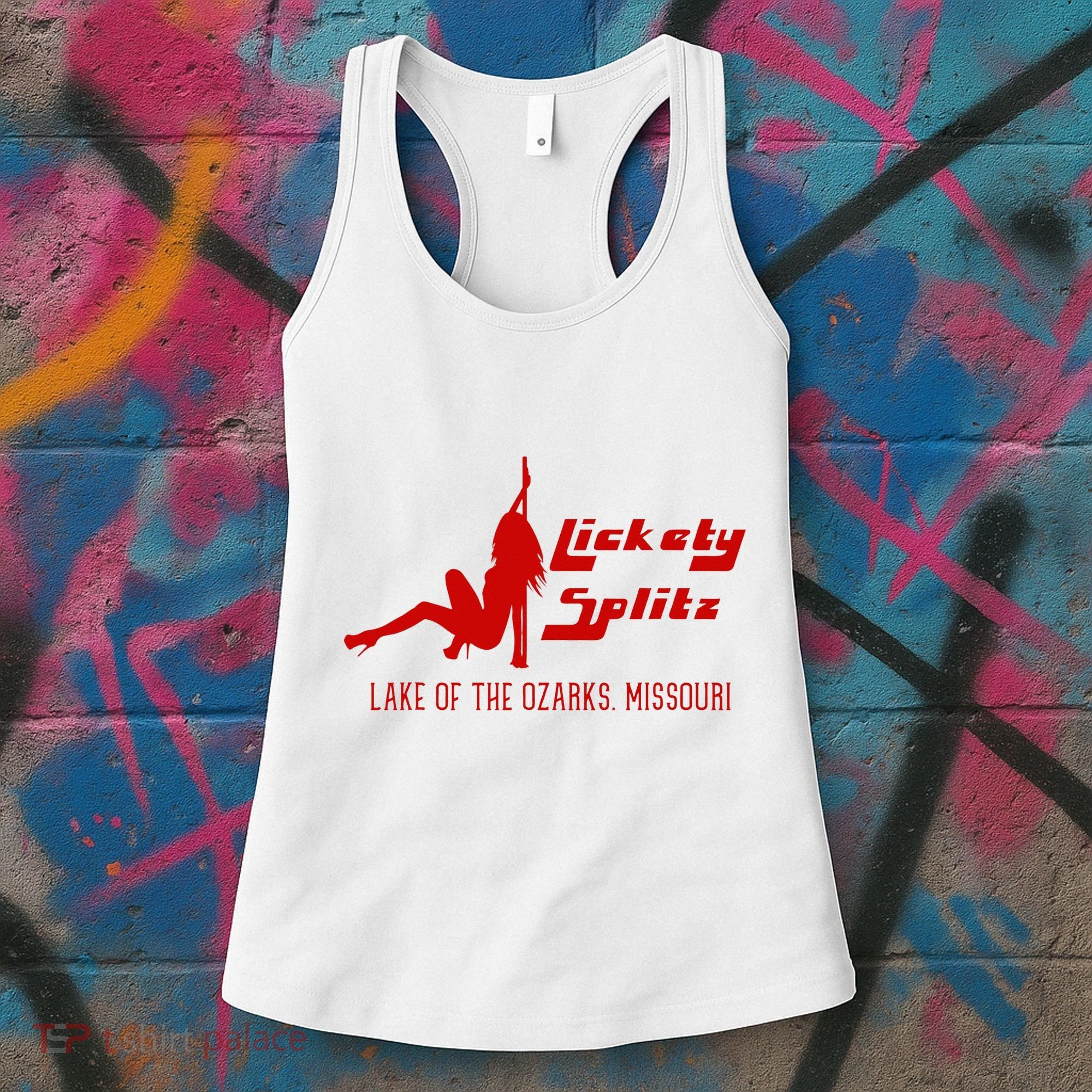 Lickety Splitz Lake Of The Ozarks Missouri Strip Club Women's Tank Top