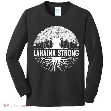 Lahaina Strong Kids Long Sleeve Shirt