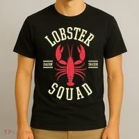 Lobster Squad Lobster Festival I Lobster Enthusiasts T-Shirt thumb 3