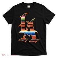 LA Sarape Los Angeles LA Sarape East LA Baseball Mexican T-Shirt thumb 0