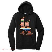 LA Sarape Los Angeles LA Sarape East LA Baseball Mexican Women's Hoodie thumb 0