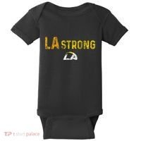 La Strong Lafd Baby Bodysuit thumb 0