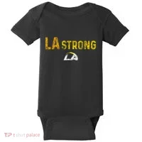 La Strong Lafd Baby Bodysuit thumb 0
