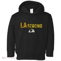 La Strong Lafd Toddler Hoodie thumb 0
