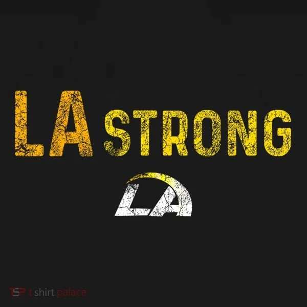 La Strong Lafd Toddler Hoodie