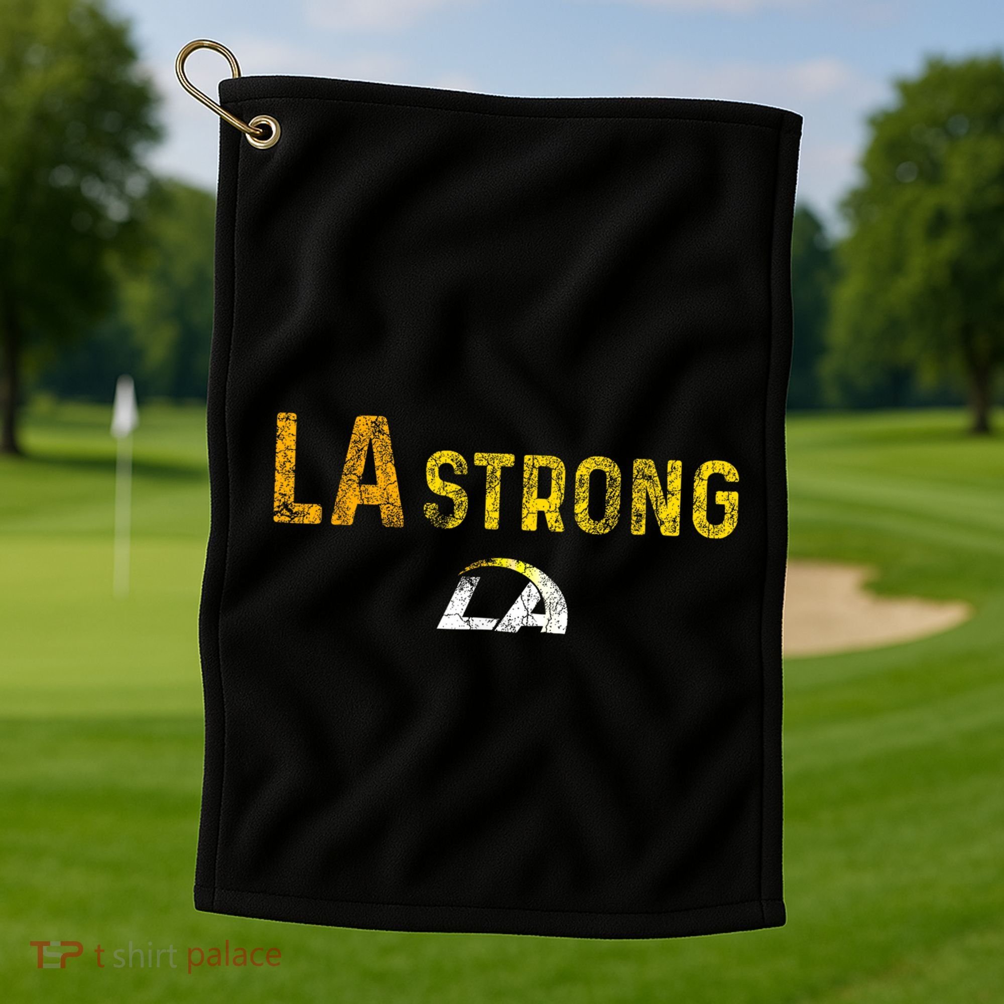 La Strong Lafd Golf Towel