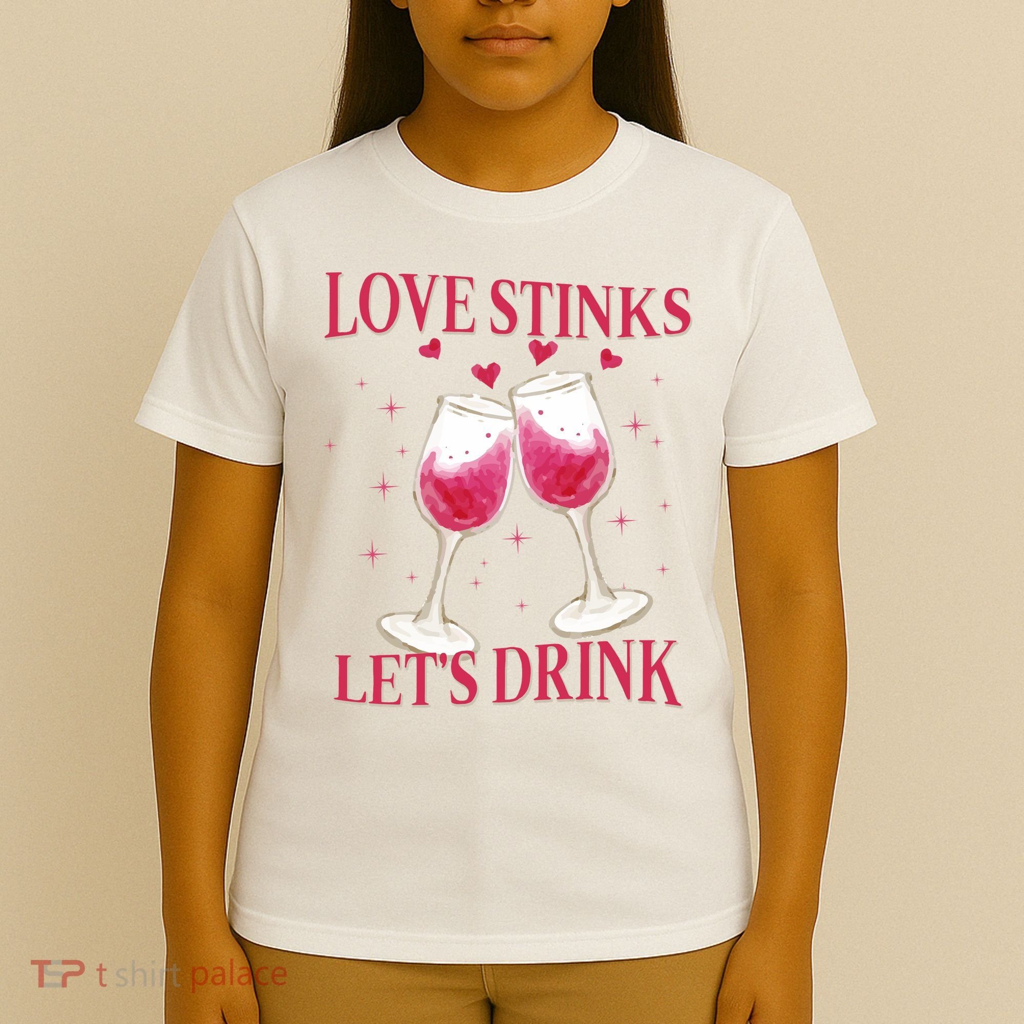 Love Stinks Lets Drink Anti Valentine T-Shirt