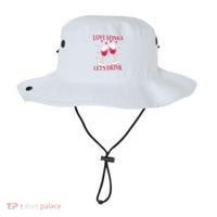 Love Stinks Lets Drink Anti Valentine Bucket Hat thumb 0