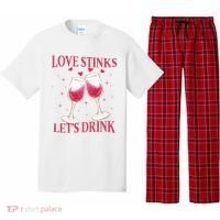 Love Stinks Lets Drink Anti Valentine Pajama Set thumb 0