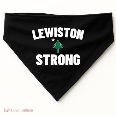 Lewiston Strong USA-Made Doggie Bandana