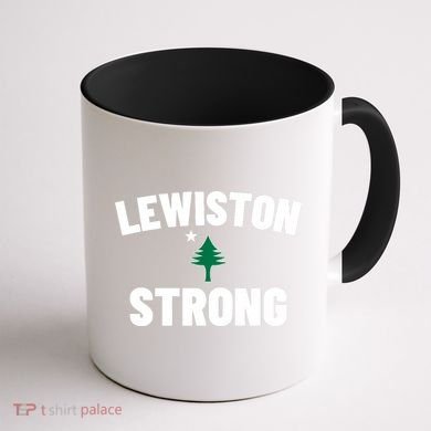 Lewiston Strong Coffee Mug back