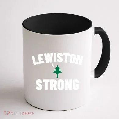 Lewiston Strong Coffee Mug back