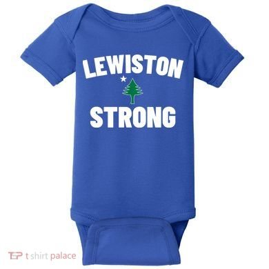 Lewiston Strong Baby Bodysuit