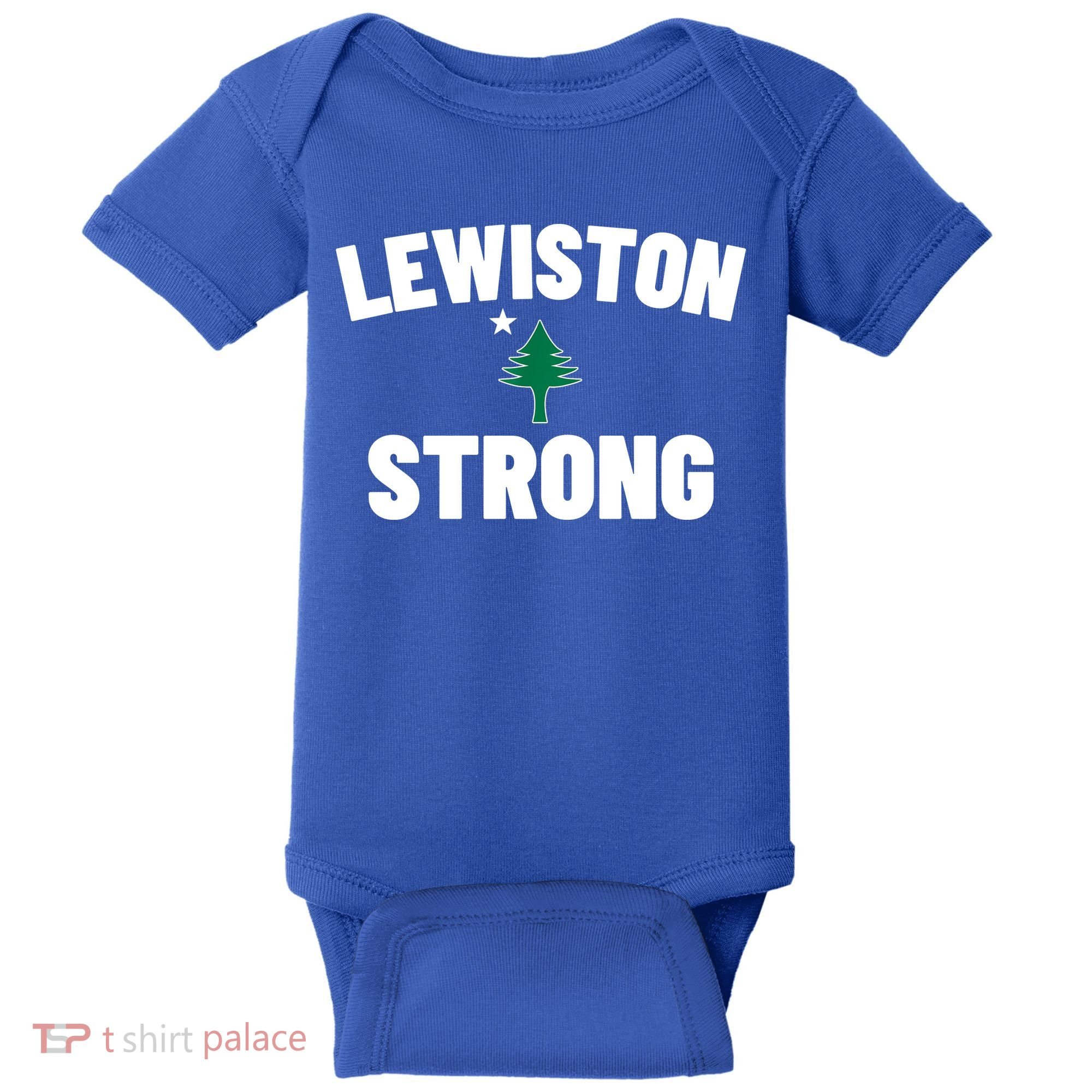 Lewiston Strong Baby Bodysuit