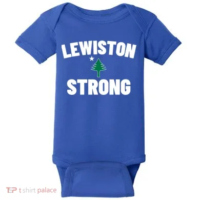 Lewiston Strong Baby Bodysuit