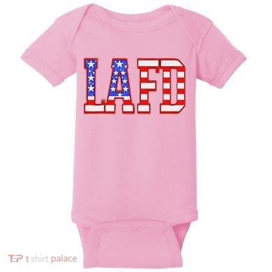 Lafd Strong Baby Bodysuit