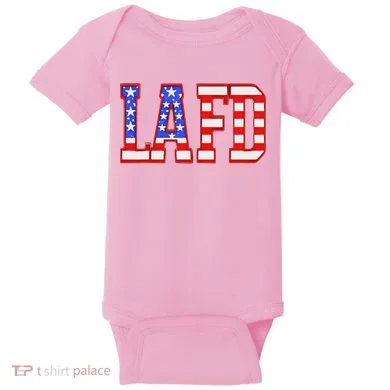 Lafd Strong Baby Bodysuit