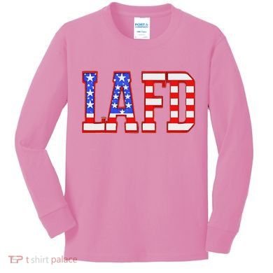 Lafd Strong Kids Long Sleeve Shirt