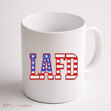 Lafd Strong Coffee Mug back