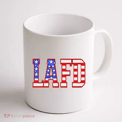 Lafd Strong Coffee Mug back