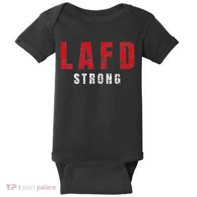 Lafd Strong Baby Bodysuit