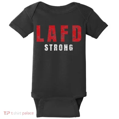 Lafd Strong Baby Bodysuit