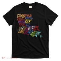 Louisiana State Map Mardi Gras T-Shirt thumb 0