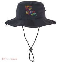 Louisiana State Map Mardi Gras Bucket Hat thumb 0
